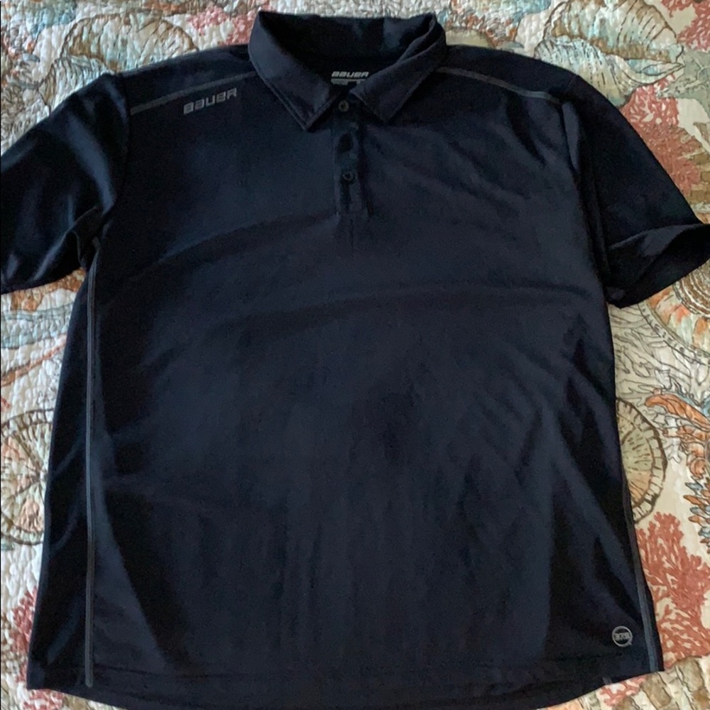 Black Bauer Athletic polo